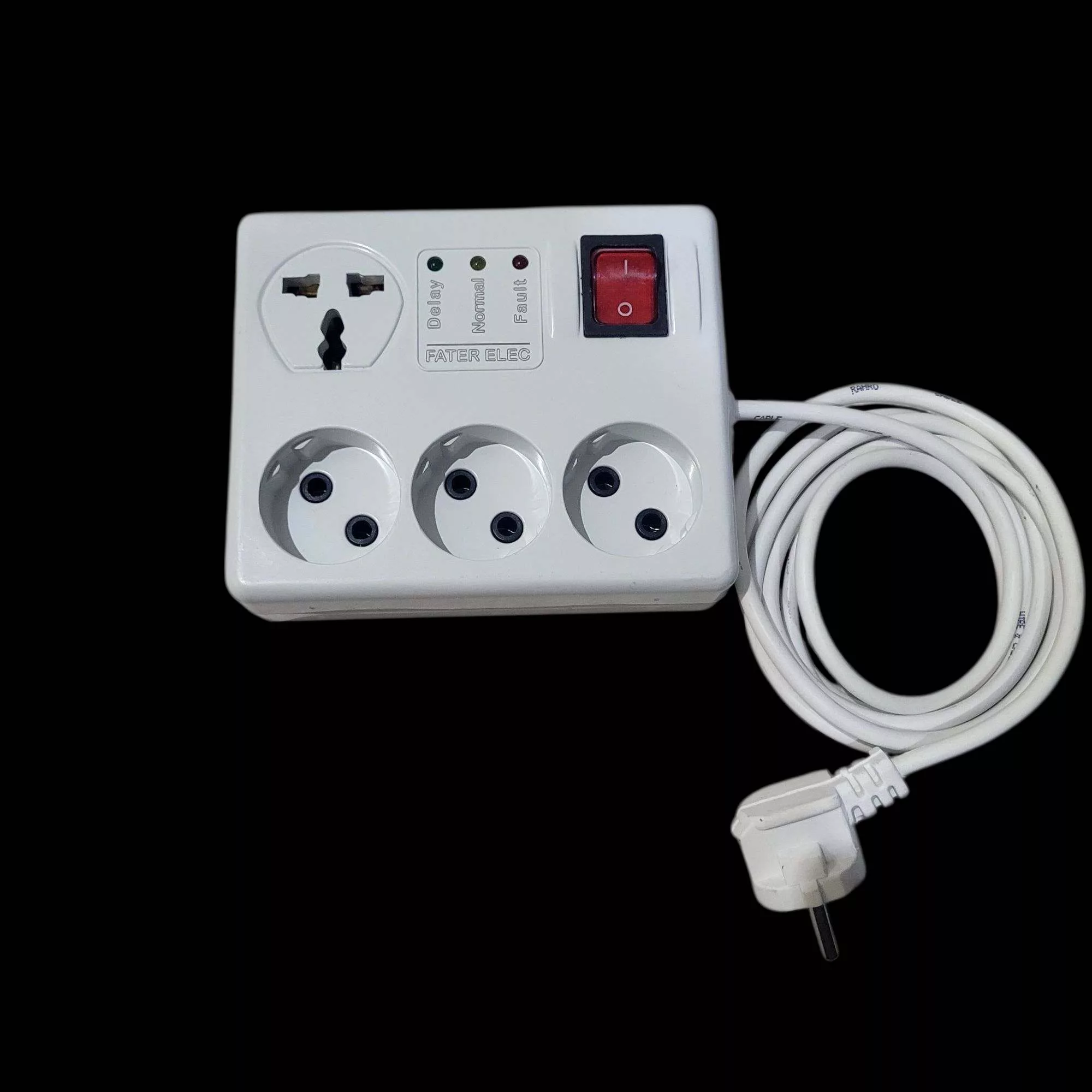 چند راهی برق محافظ فاتر مدل AM6394