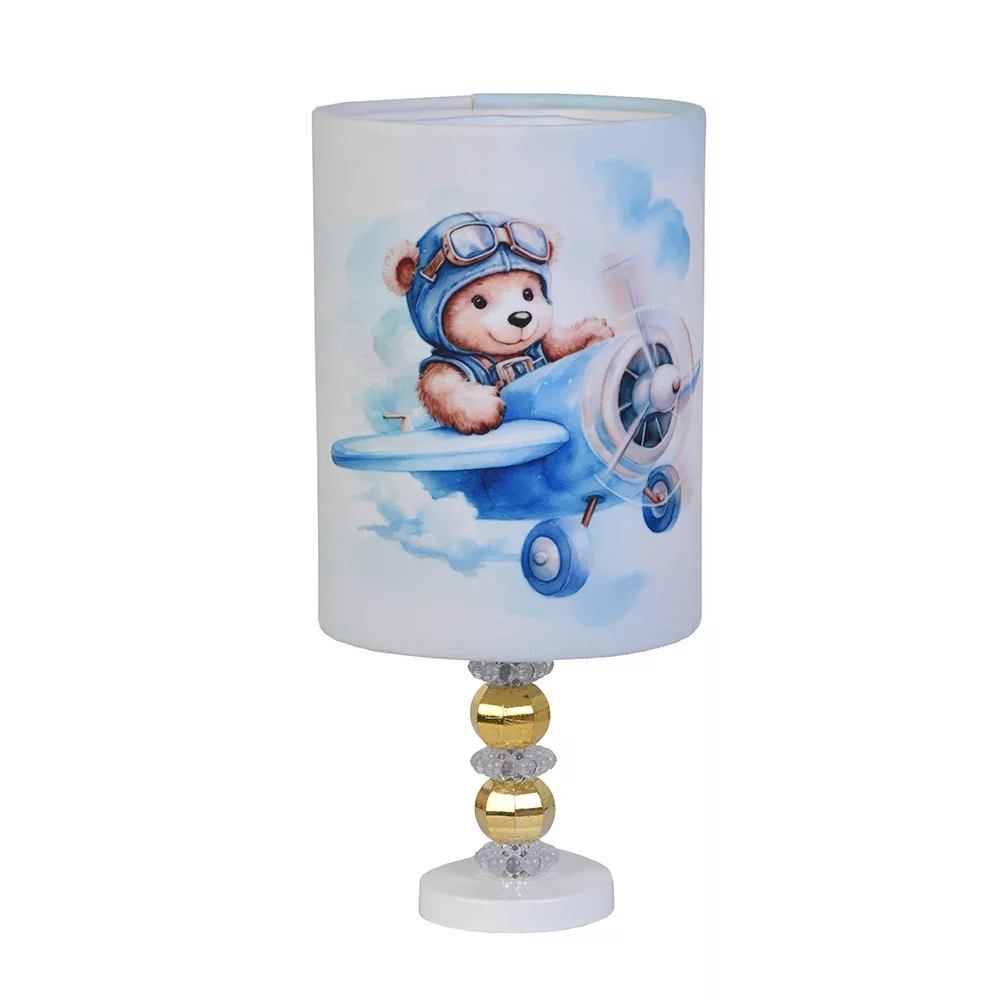 آباژور کودک مدل خرس خلبان