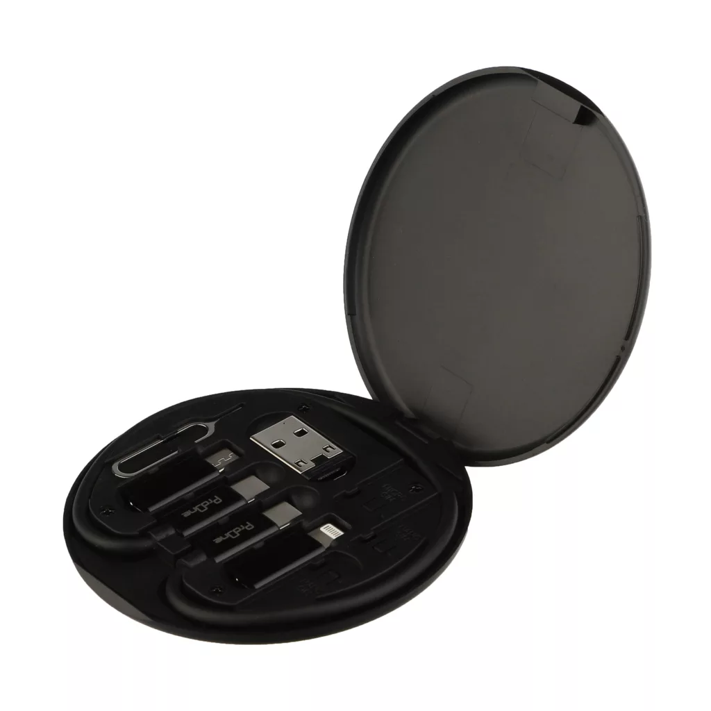 کابل تبدیل USB-C به USB-C / لایتنینگ / USB / micro USB پرووان مدل PCK001 طول 0.29 متر