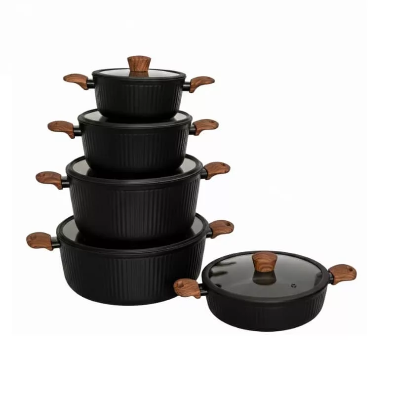 سرویس قابلمه گرانیت 10پارچه کی زد پی مدل آلما