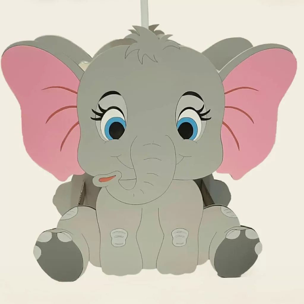 لوستر کودک مدل فیل