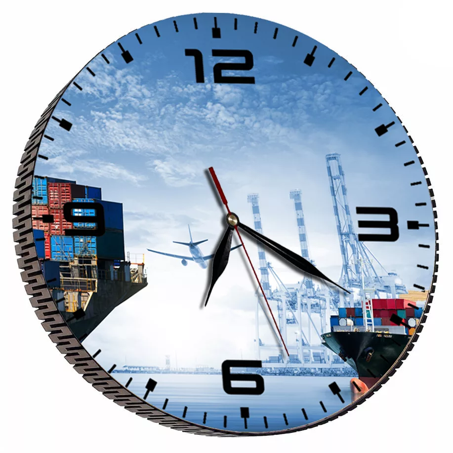 ساعت دیواری مدل حمل و نقل