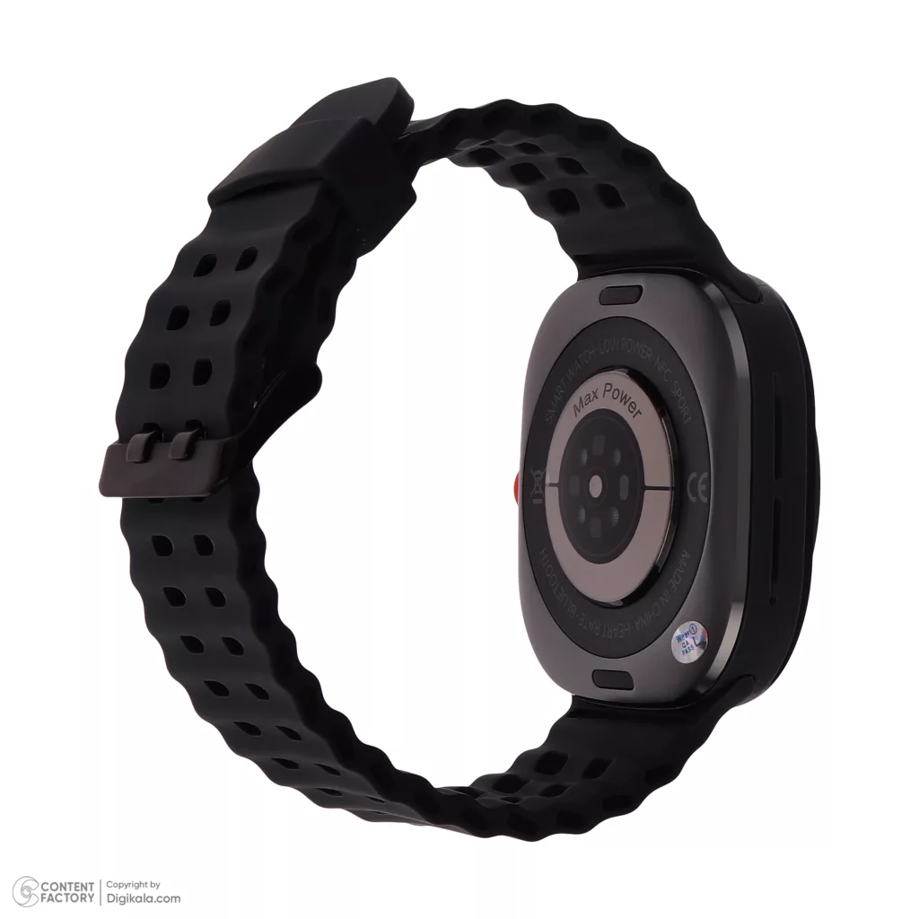 ساعت هوشمند 49 میلی متری مکس پاور مدل Galexy Max بند سیلیکون