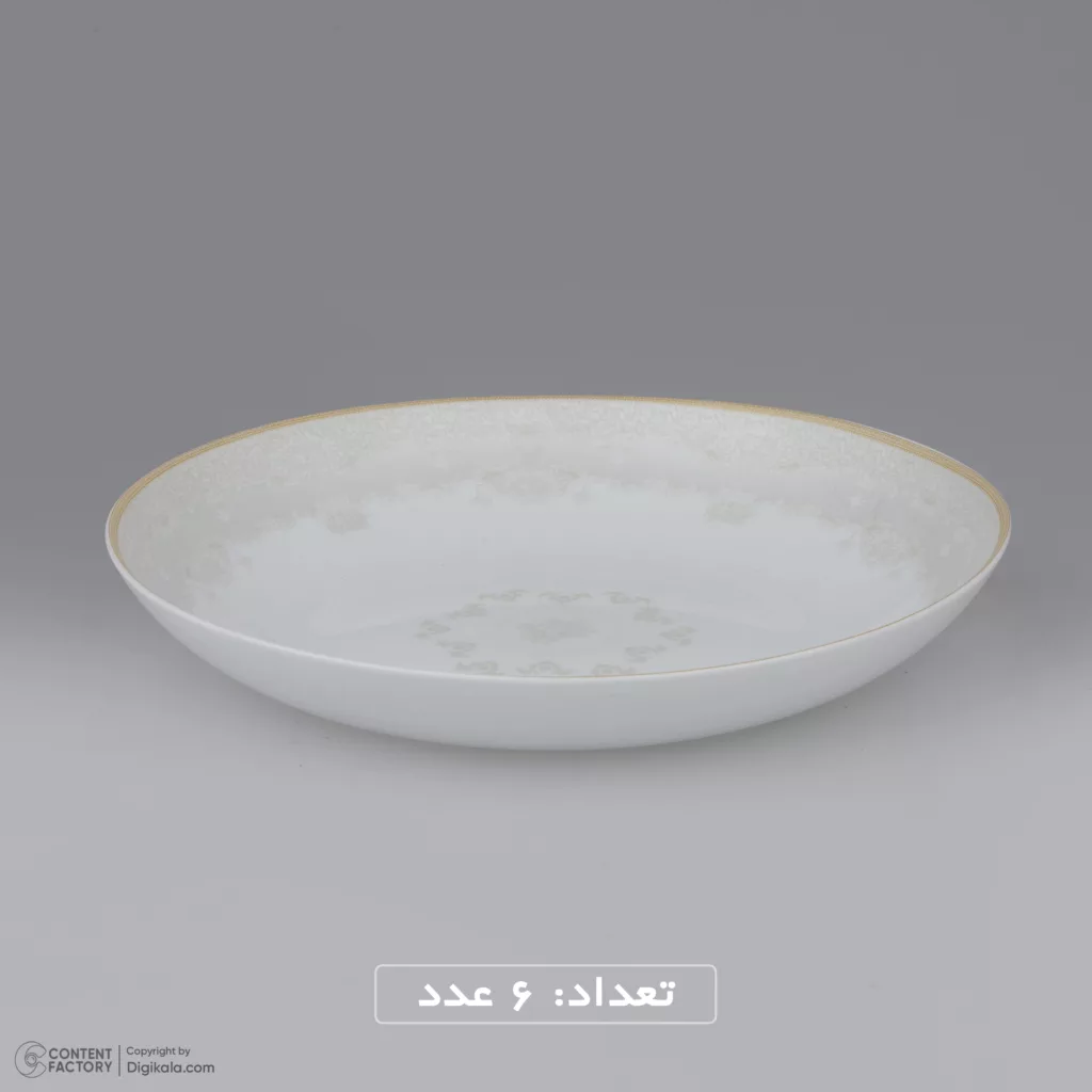 سرویس غذاخوری 26 پارچه دینو گرد کلاسیک مدل سونیتا