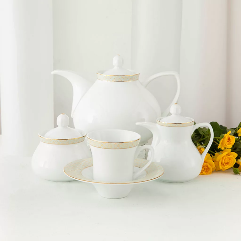 سرویس غذاخوری 108 پارچه چینی زرین ایران مدل شهرزاد آناهید درجه عالی