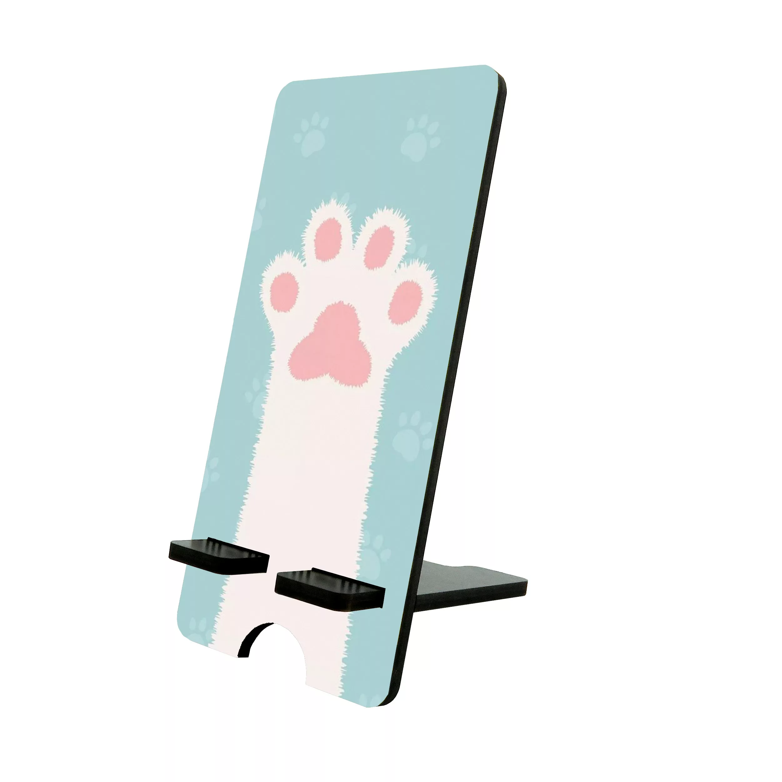 پایه نگهدارنده گوشی موبایل و تبلت طرح گربه بامزه کد 0611817