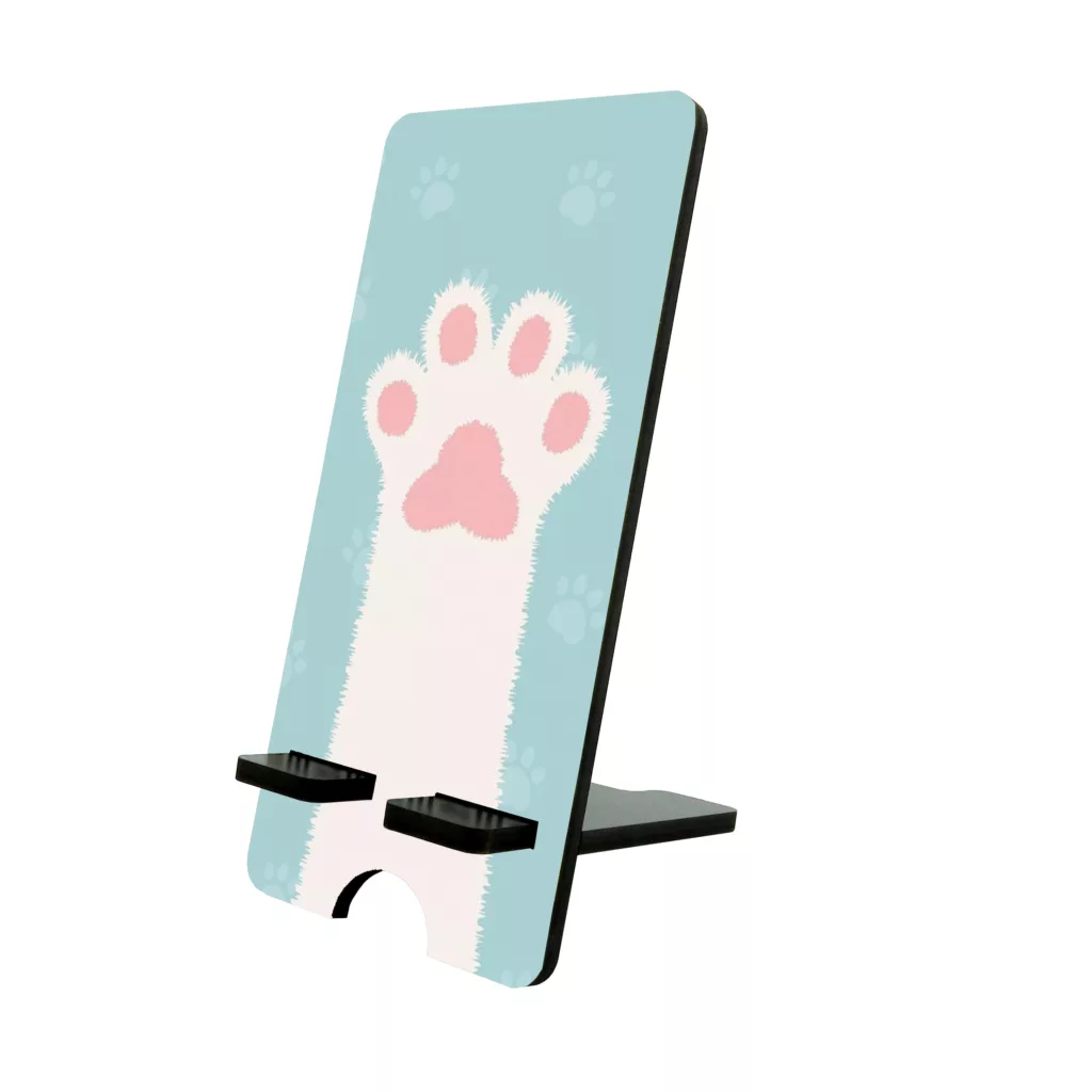 پایه نگهدارنده گوشی موبایل و تبلت طرح گربه بامزه کد 0611817