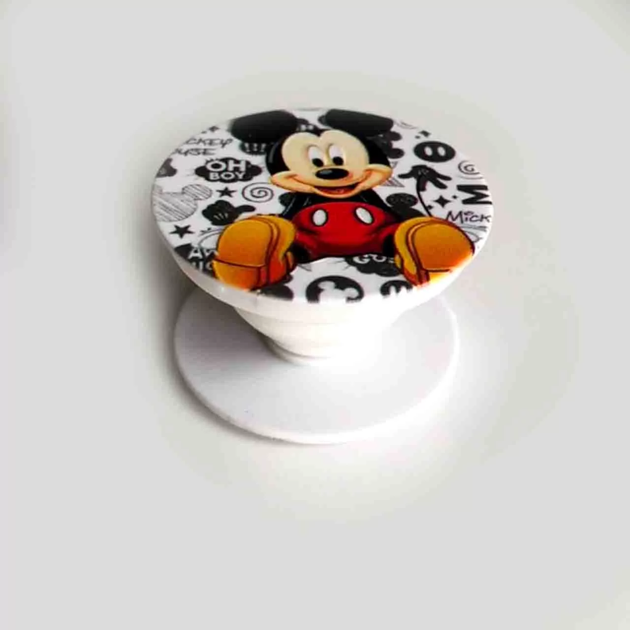 پایه نگهدارنده گوشی موبایل پاپ سوکت مدل میکی موس 00