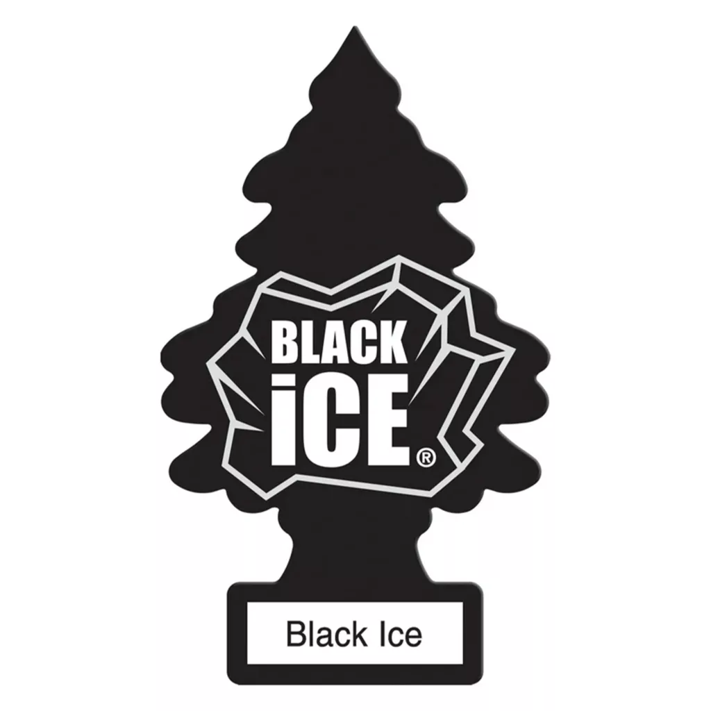 خوشبوکننده خودرو لیتل تریس مدل Trees رایحه BLACK ICE