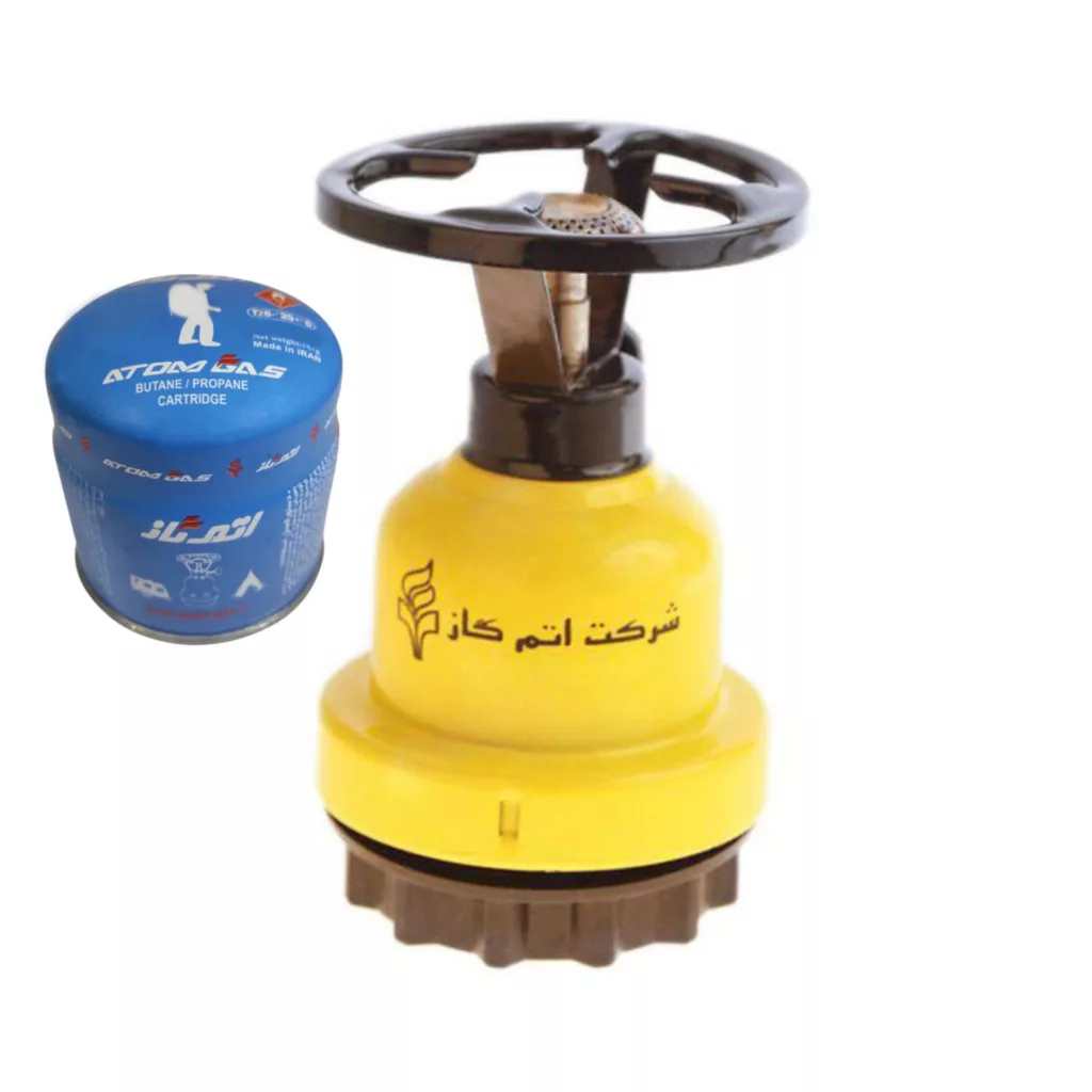 اجاق سفری اتم گاز مدل A872 به همراه کپسول یکبار مصرف
