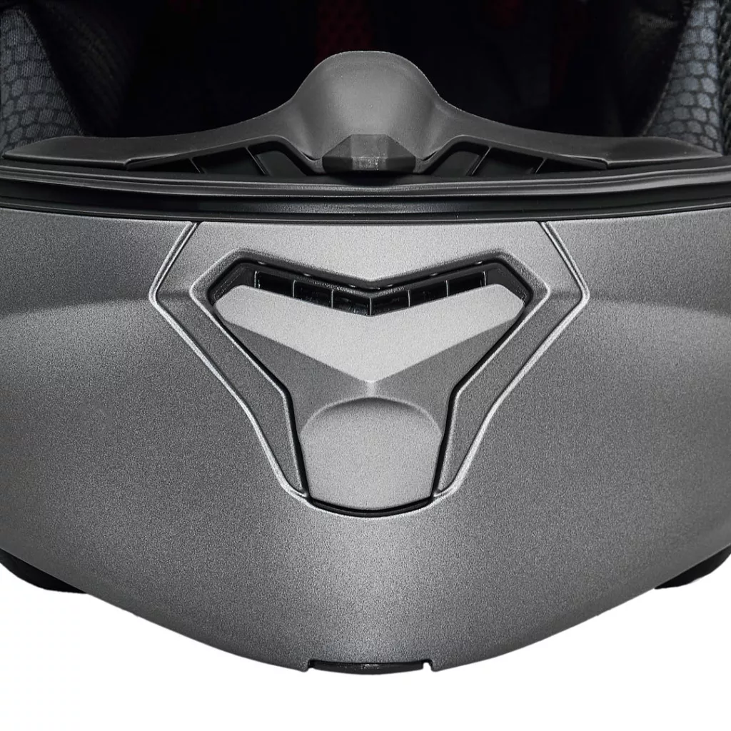 کلاه کاسکت فک متحرک فلش مدل 935Ssv titanium gray