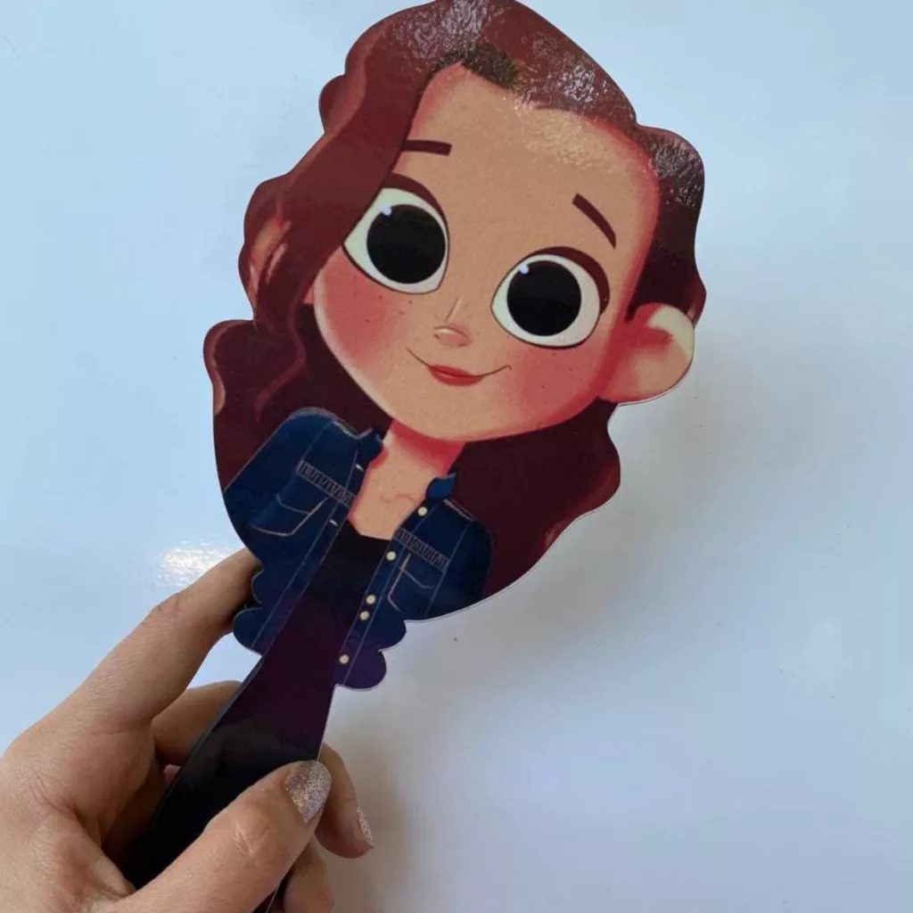 آینه آرایشی مدل art105