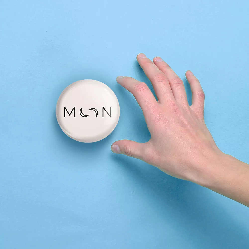 آینه جیبی خندالو مدل ماه کد 29607