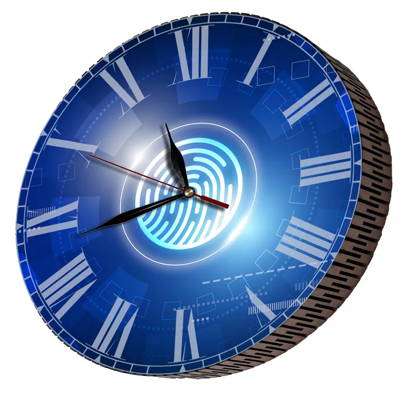 ساعت دیواری مدل اثر انگشت