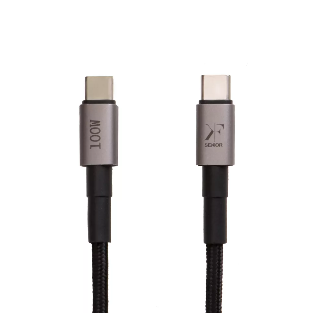 کابل تبدیل USB-C کی اف سنیور مدل S12 طول 1.2 متر