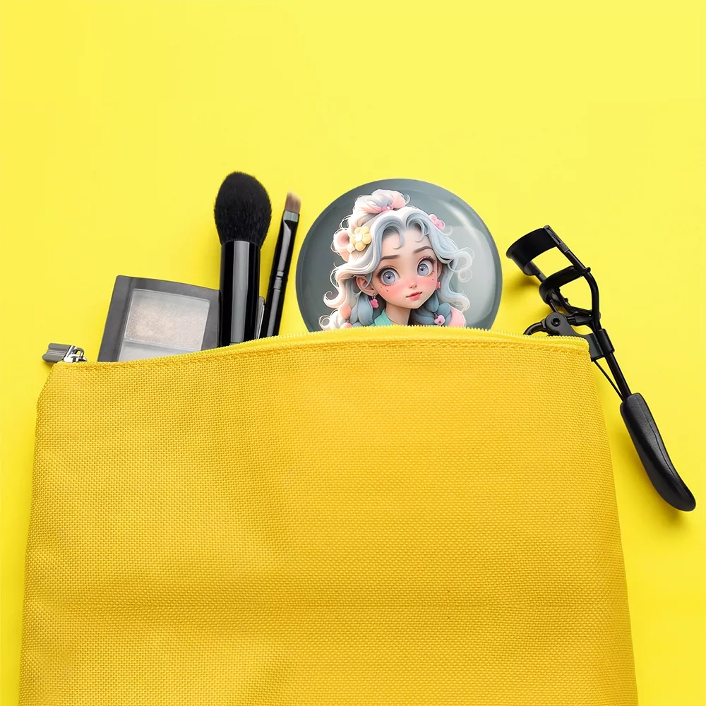 آینه جیبی خندالو مدل دخترانه کد 28820