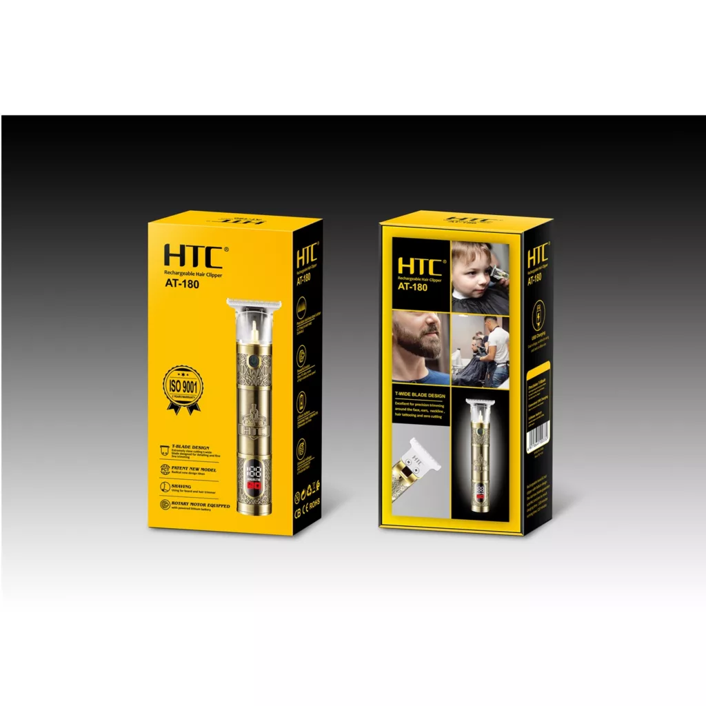 ماشین اصلاح موی بدن و صورت اچ تی سی مدل AT-180