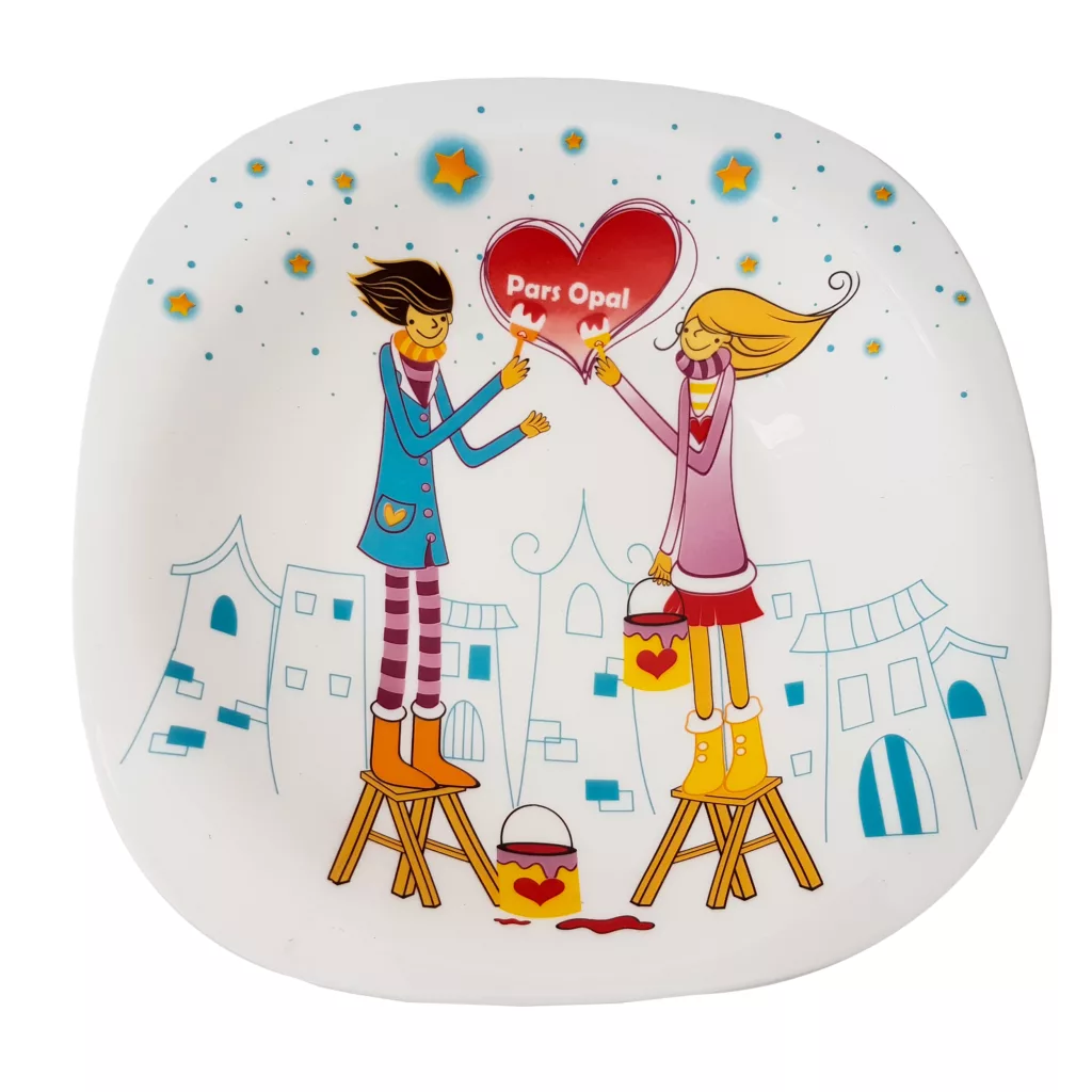 سرویس غذاخوری 5 پارچه پارس اپال مدل کودک