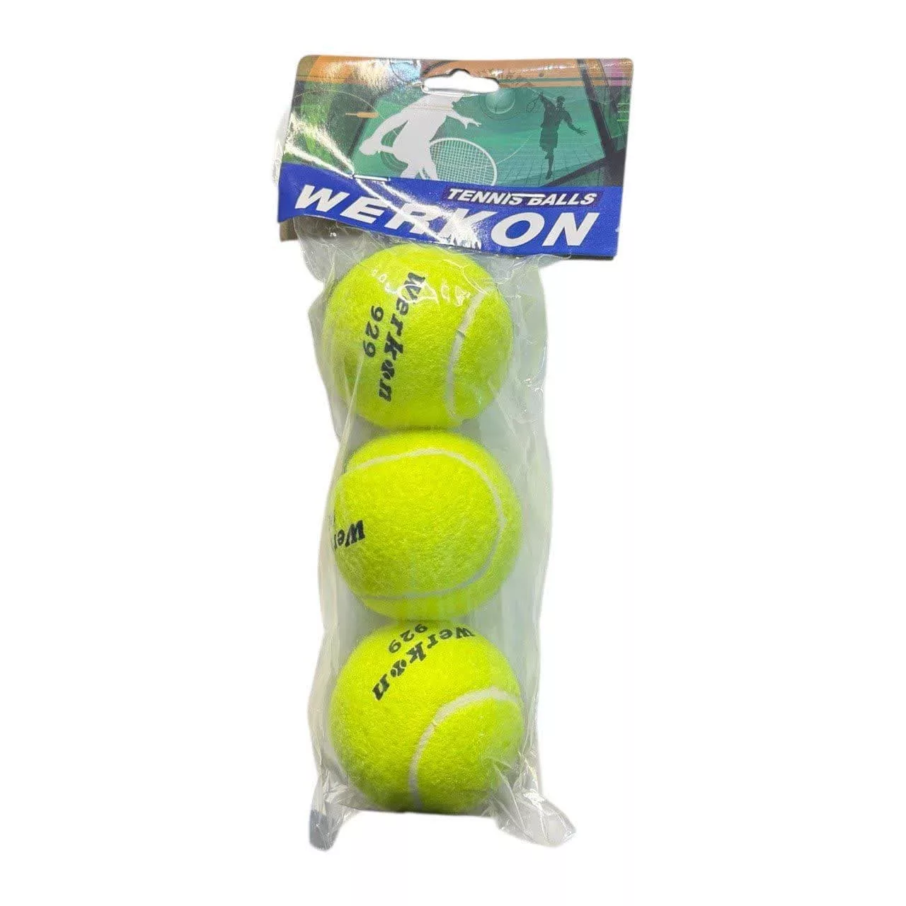 توپ تنیس ورکان کد 929 بسته 3 عددی