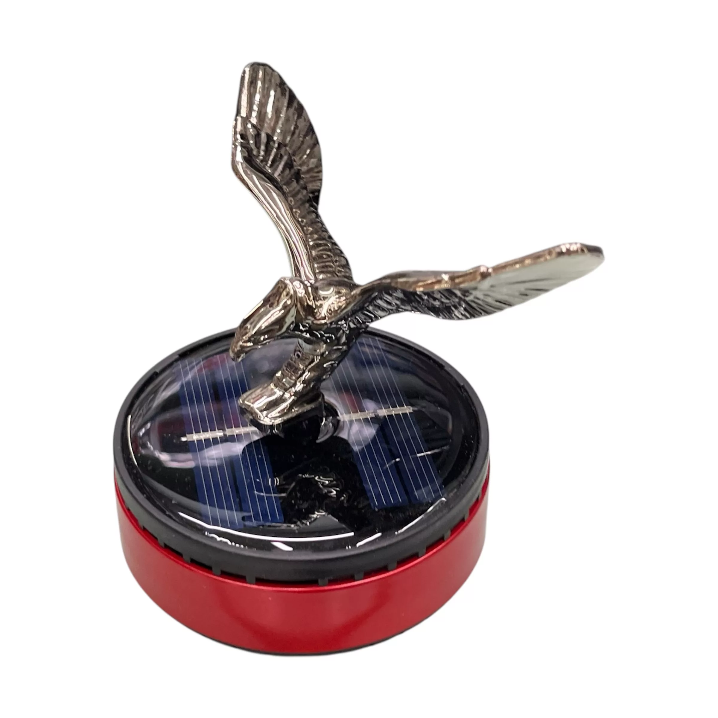 خوشبوکننده  رو داشبوردی خودرو مدل سولار خورشیدی چرخشی طرح پرنده کد RD