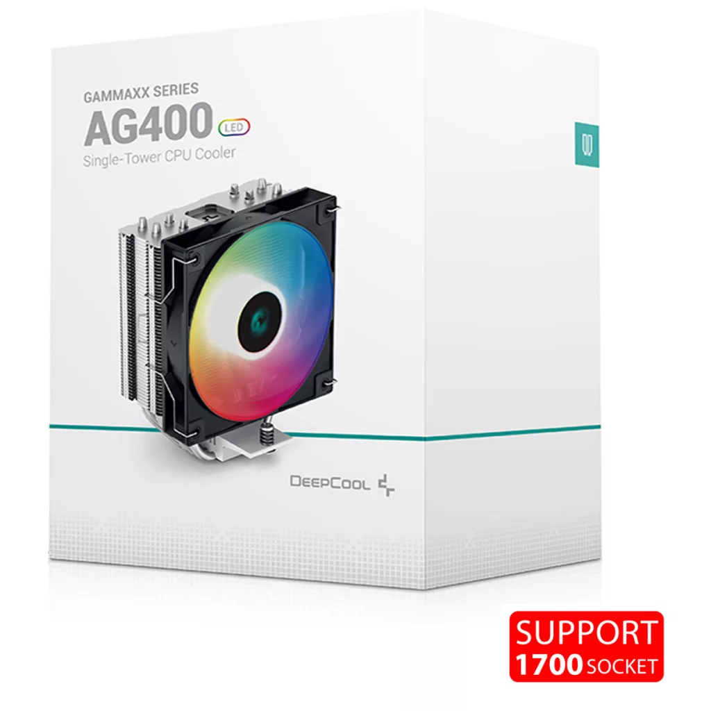 سیستم خنک کننده بادی دیپ کول مدل GAMMAXX AG400 led LGA1700