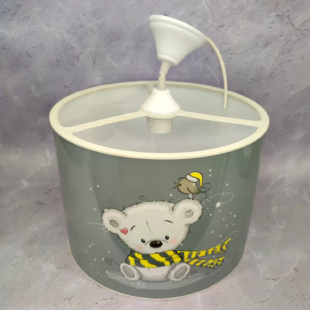 لوستر کودک مدل خرس و شالگردن