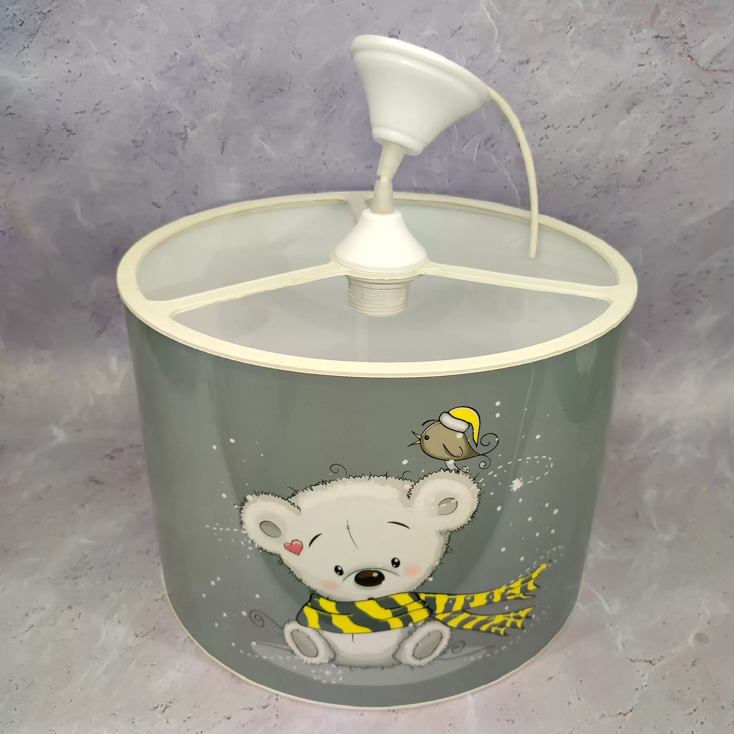 لوستر کودک مدل خرس و شالگردن