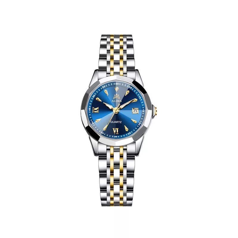 ساعت مچی عقربه‌ای کوارتز زنانه آلیما مدل ساعت مچی عقربه‌ای کوارتز زنانه آلیما کد 5375E-W