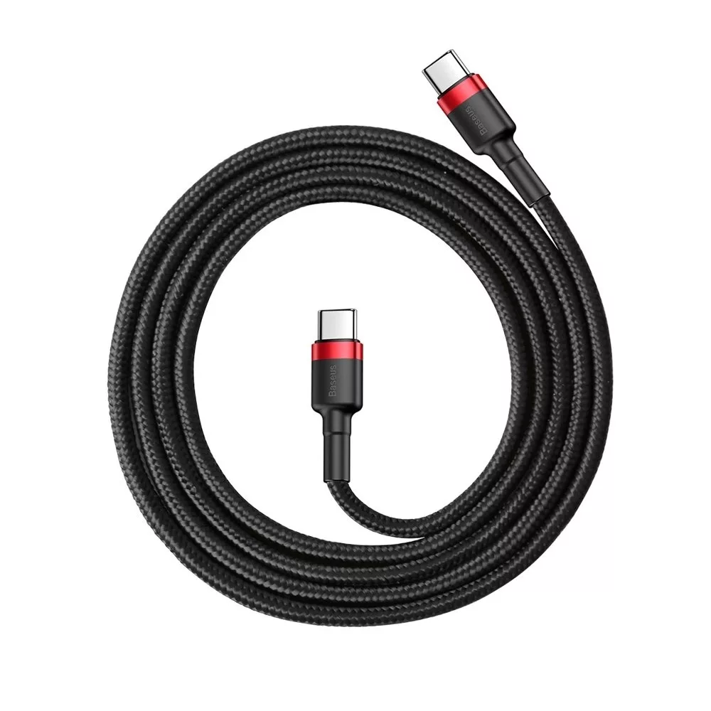 کابل تبدیل USB-C به USB-C بیسوس مدل Certified CATKLF-G91 طول 1 متر