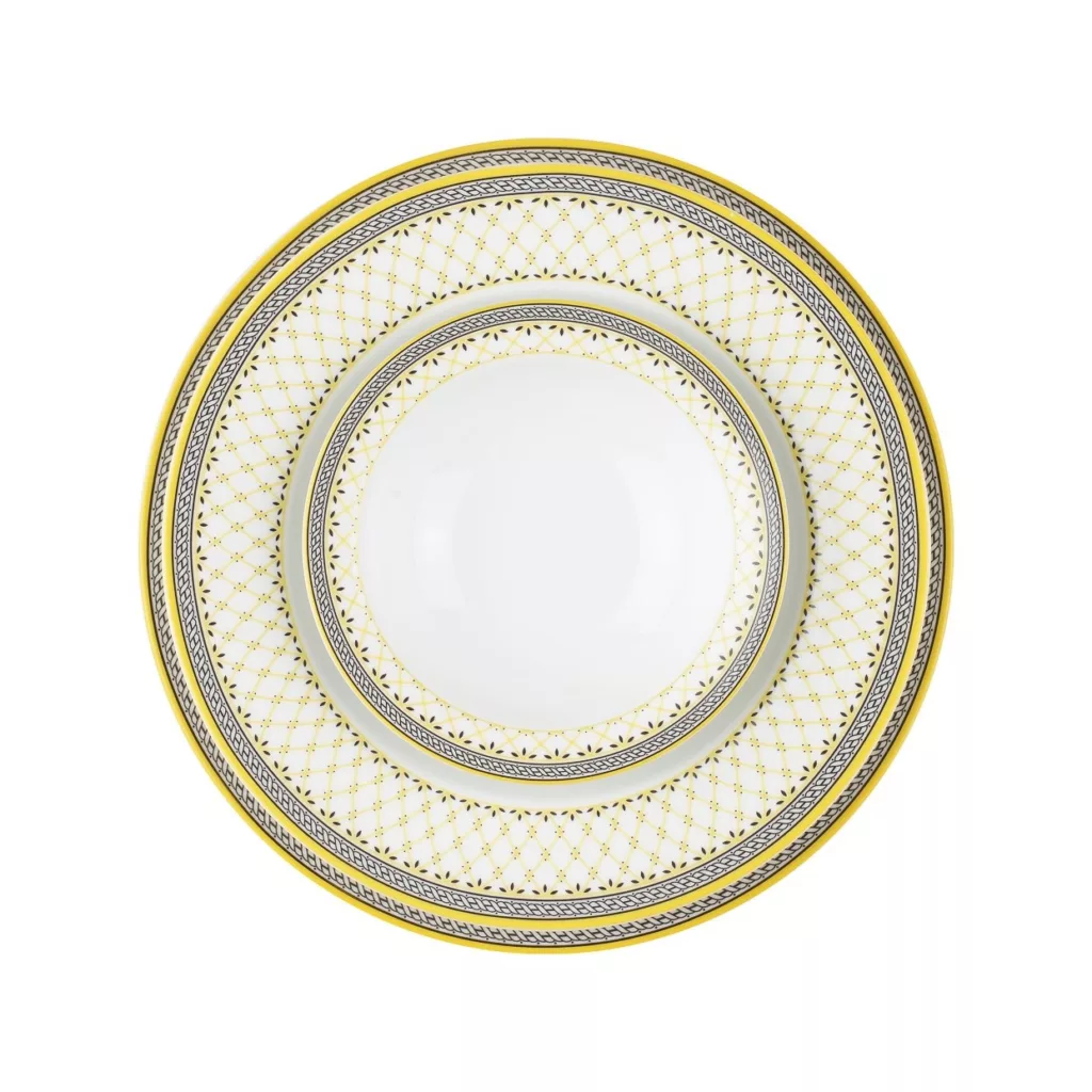 سرويس غذاخوری 28 پارچه چینی زرین ایران مدل ايتاليا اف ویلیج درجه سه