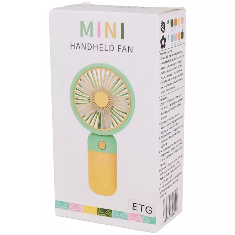 پنکه شارژی طرح میوه ای