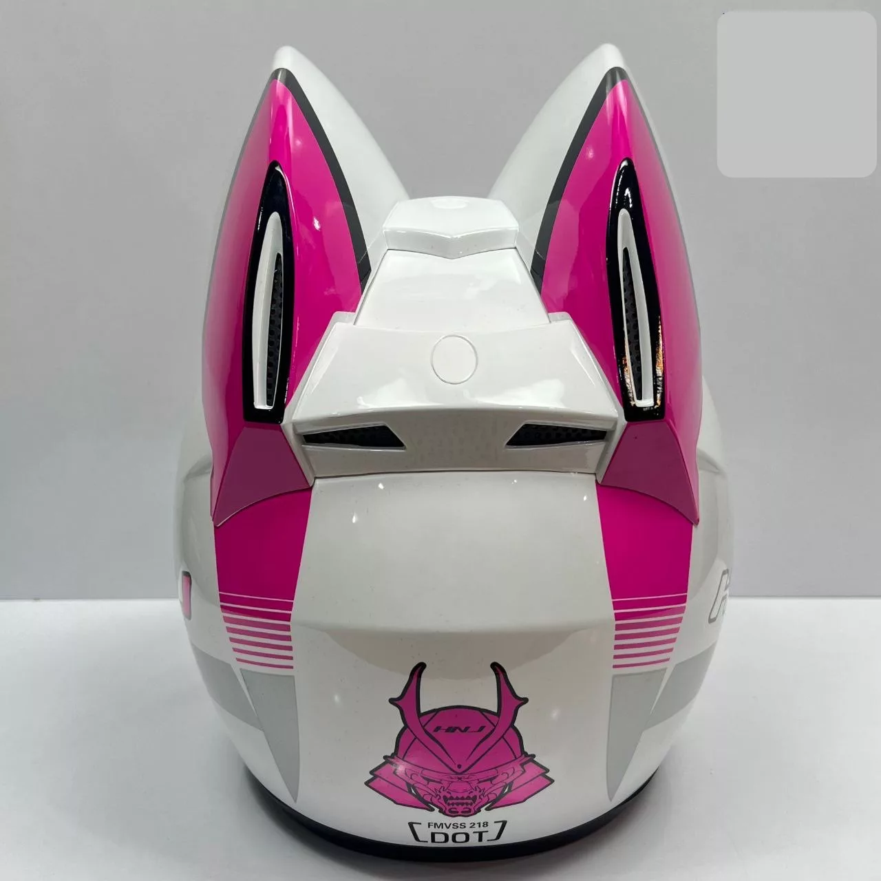 کلاه کاسکت اچ ان جی مدل دخترانه خرگوشی