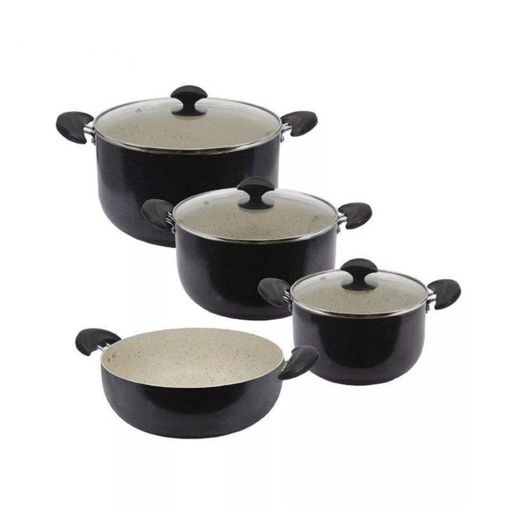 سرویس پخت و پز 7 پارچه هلنا مدل Honeycomb