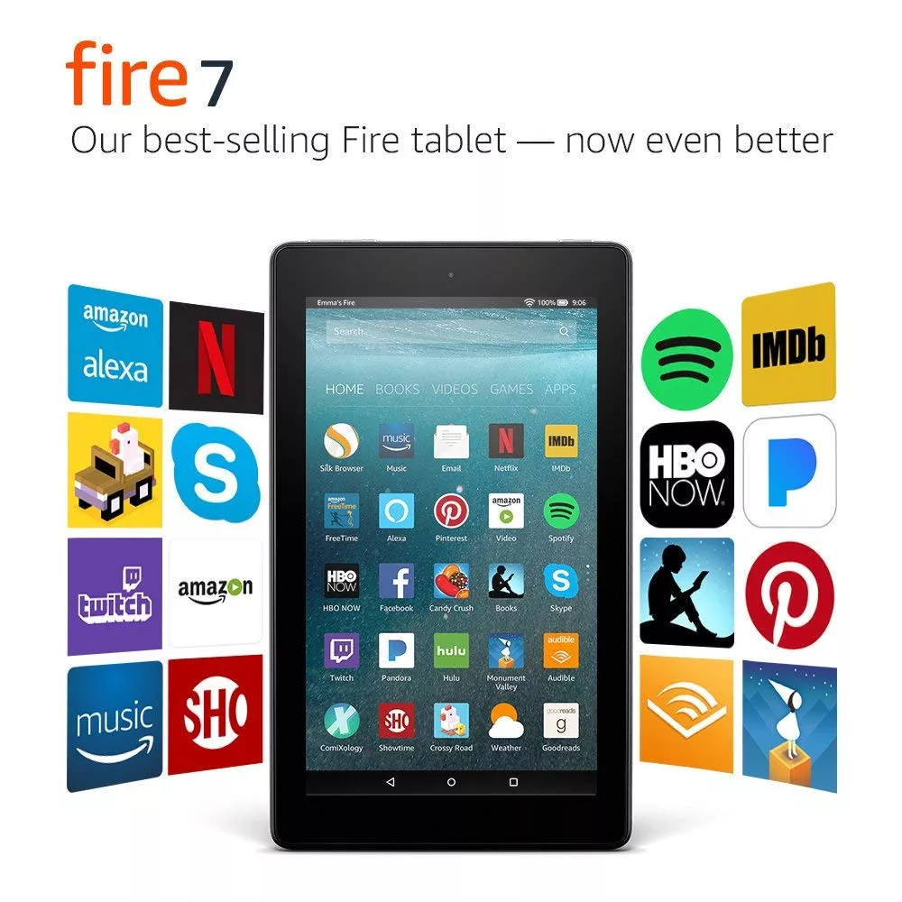تبلت آمازون مدلFire 7 ظرفیت 32 گیگابایت