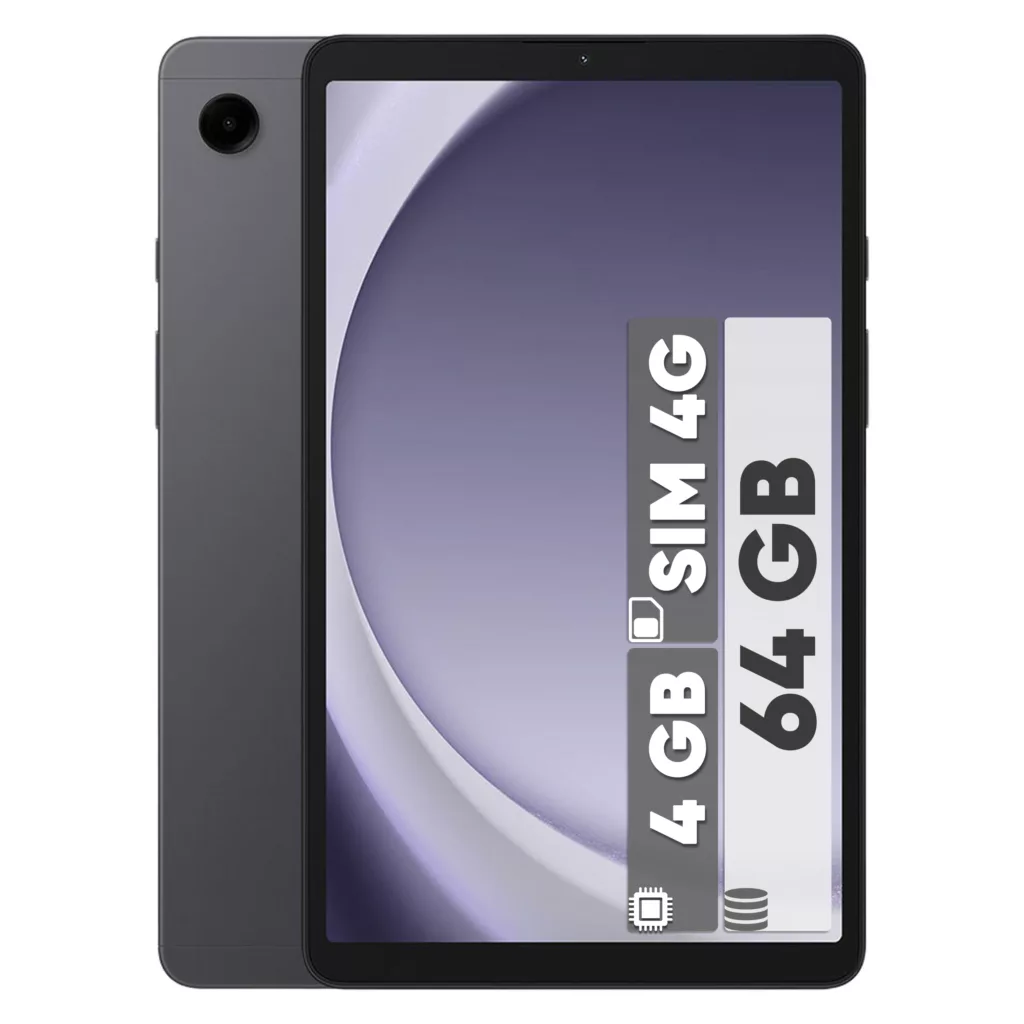 تبلت ۸.۷ اینچ سامسونگ مدل Galaxy Tab A9-4G ظرفیت 64 گیگابایت و رم 4 گیگابایت