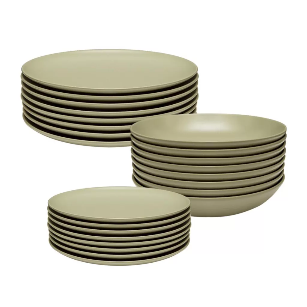 سرویس غذاخوری 24 پارچه ایکیا مدل FARGKLAR