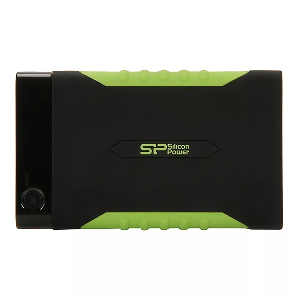 هارد اکسترنال سیلیکون پاور مدل Armor A15 ظرفیت یک ترابایت دارای رابط USB Type-A 3.2