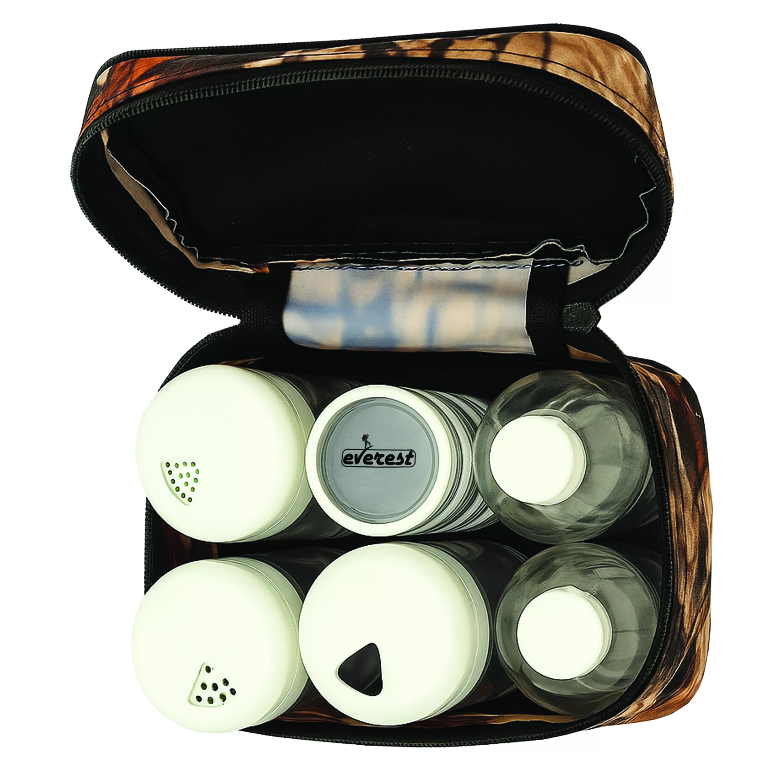 ظرف ادویه سفری اورست مدل طبیعت بسته 9 عددی