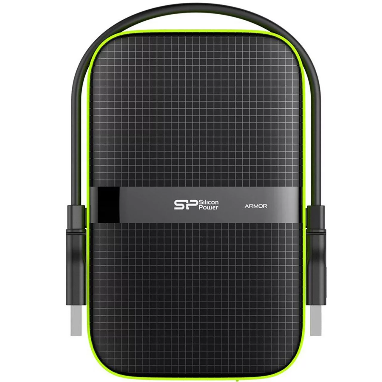 هارد اکسترنال سیلیکون پاور مدل Armor A60 ظرفیت یک ترابایت دارای رابط USB Type-A 3.2