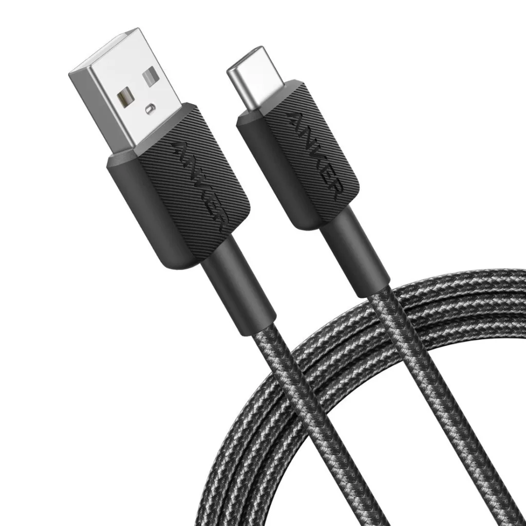 کابل تبدیل USB به USB-C انکر مدل 322/A81H6 طول 1.8 متر