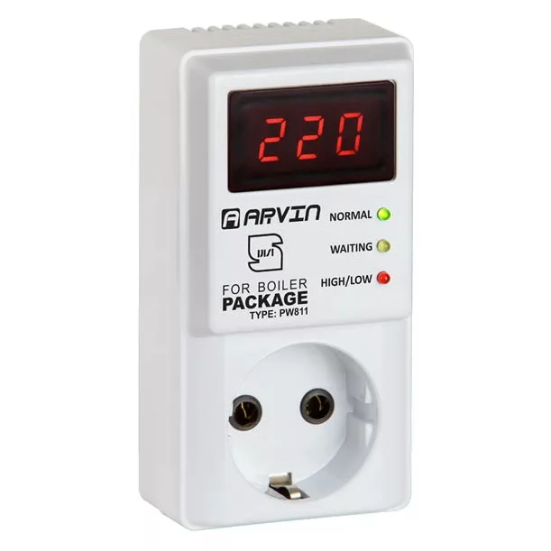 محافظ ولتاژ دیجیتال آروین مدل PW811