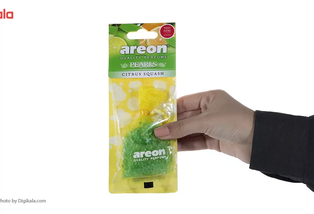 خوشبو کننده ماشین آرئون مدل Pearls Citrus Squash