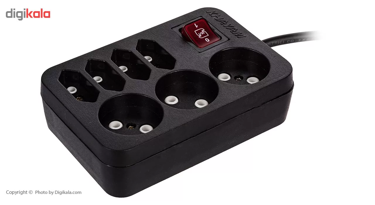 چندراهی برق و مبدل برق خیام الکتریک مدل 4