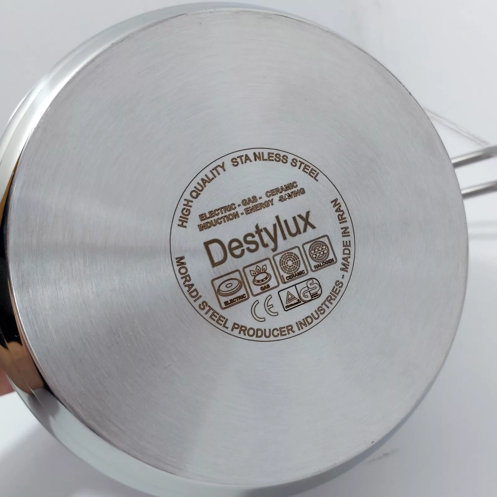 ست کتری و قوری دستیلوکس مدل لوله دار گنجایش کتری 3 لیتر گنجایش قوری 1 لیتر