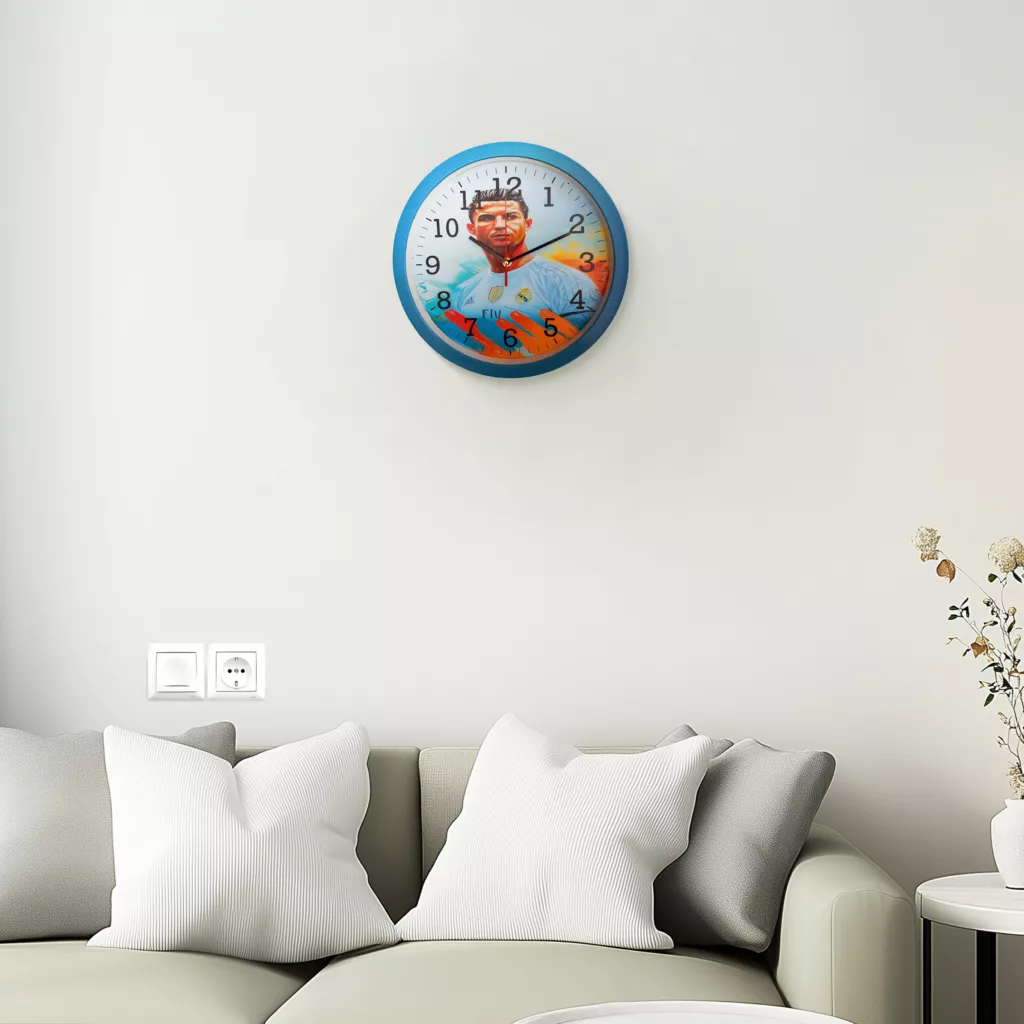ساعت دیواری مدل رونالدو کد 40305082