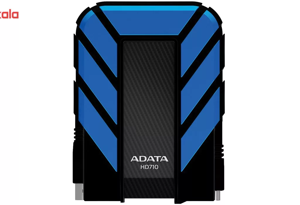 هارد اکسترنال ای دیتا مدل HD710 ظرفیت دو ترابایت دارای رابط USB Type-A 2.0