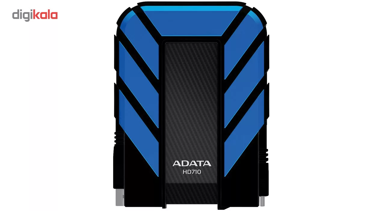 هارد اکسترنال ای دیتا مدل HD710 ظرفیت دو ترابایت دارای رابط USB Type-A 2.0