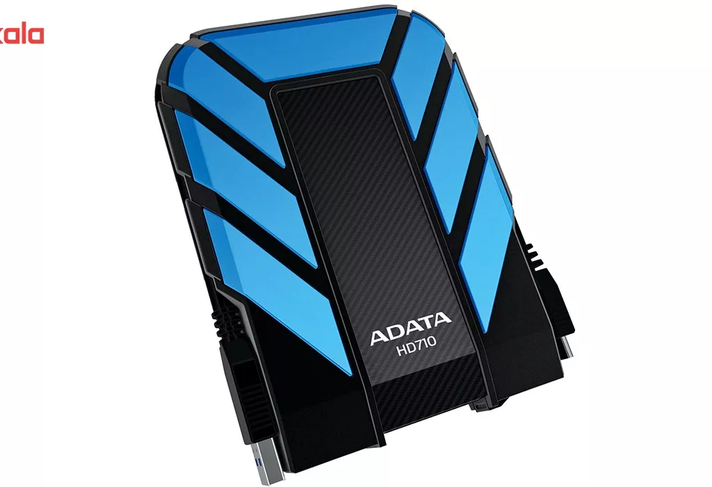 هارد اکسترنال ای دیتا مدل HD710 ظرفیت دو ترابایت دارای رابط USB Type-A 2.0