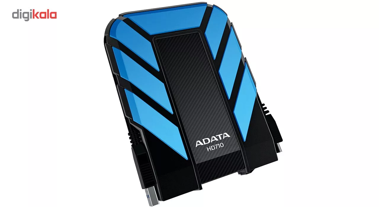 هارد اکسترنال ای دیتا مدل HD710 ظرفیت دو ترابایت دارای رابط USB Type-A 2.0