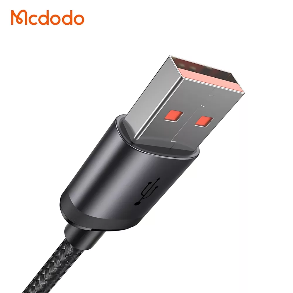 کابل تبدیل USB به MicroUSB مک دودو مدل MCCA399 LED Version طول 1 متر
